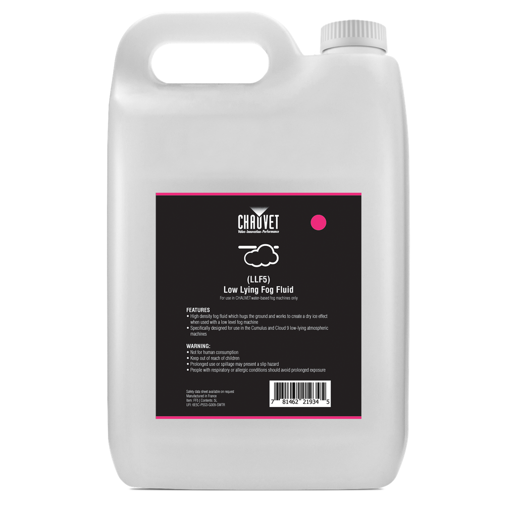 [CLLFF-5L] Chauvet Low Lying Fog Fluid - 5L