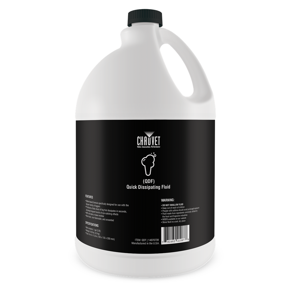 [CQDFF-5L] Chauvet Quick Dissipating Fog Fluid - 5L